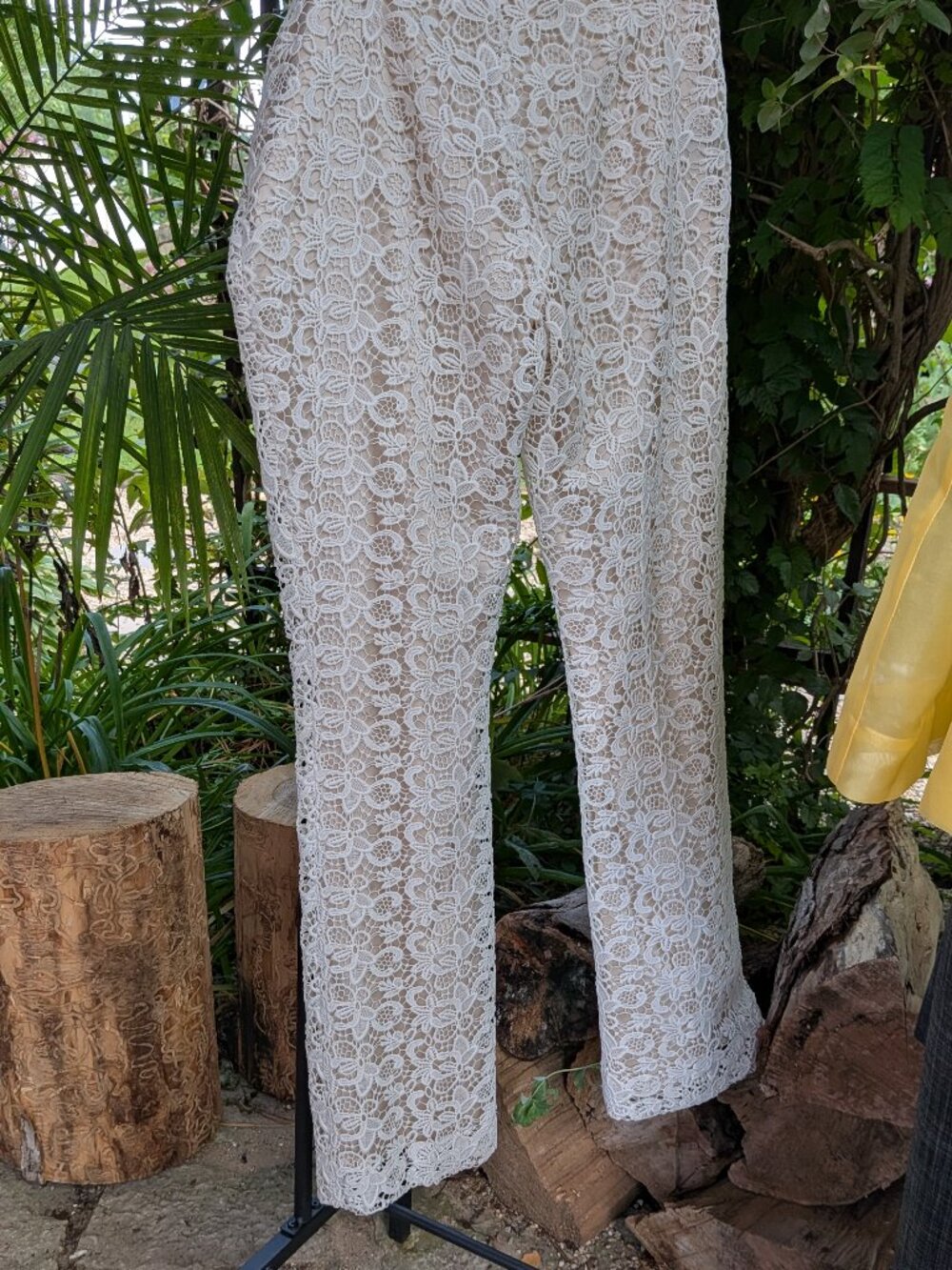 Per Se - Lace Trousers - Nude lining - Carlisle